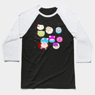 Kawaii Animals Baseball T-Shirt